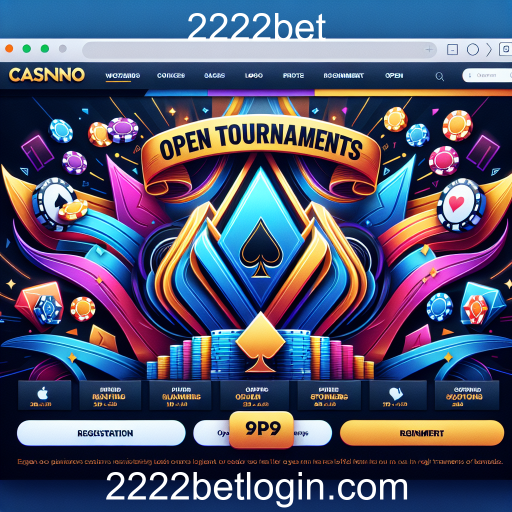 Domine a Competição nos Torneios Abertos de 2222bet